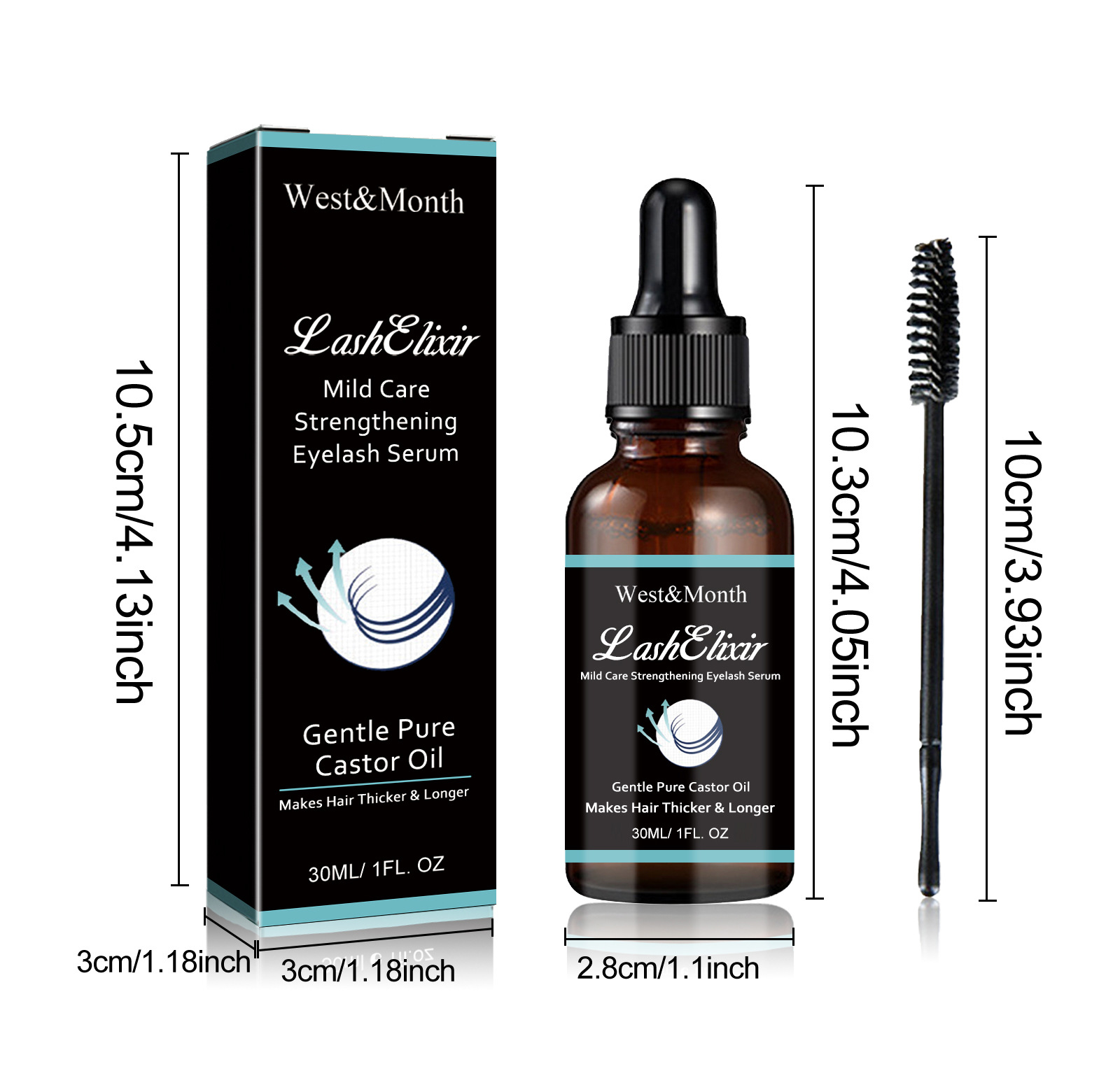 West&Month Eyelash Liquid - Application