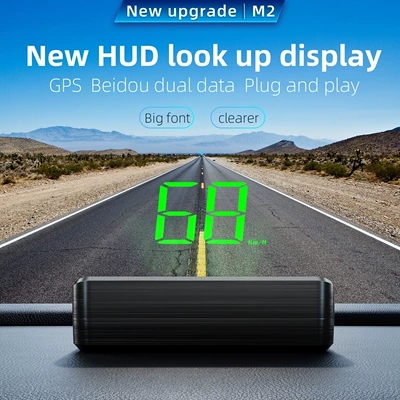Vehicle HUD HUD, universal type for - high-definition-green-light-gps-head-up-display-m2-obd-model-requires-compatibility-checkgps-model-is-universal-for-all-models