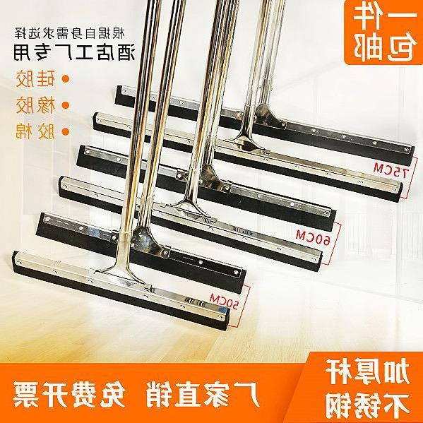 Floor Wiper Stainless Steel Thick Rod Floor Scraper Household Scraper Silicone Wiper Toilet Hotel Floor Wiper Stainless Steel Thick Rod Floor Scraper Household Scraper Silicone Wiper Toilet Hotel