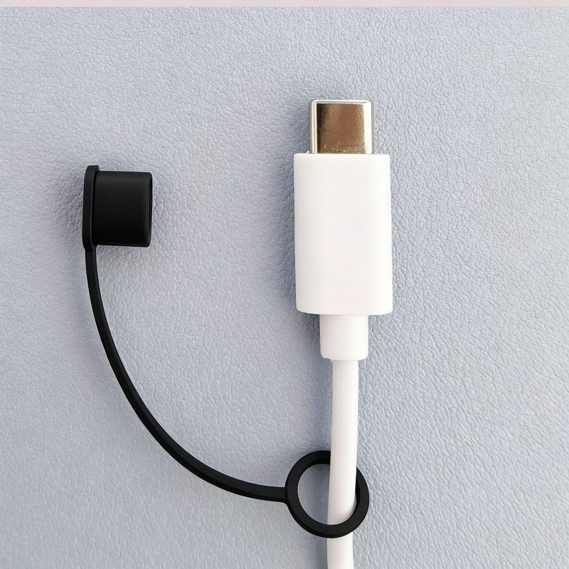 TYPE-C Erkek Kafa Halatlı Toz Geçirmez Kapak USB Veri Kablosu Şarj Kablosu Fiş Toz Geçirmez Kapak C Port Koruma Kılıfı Tıkacı