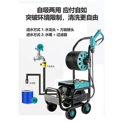 Pump High Power Brush Car Water Car washing machine
