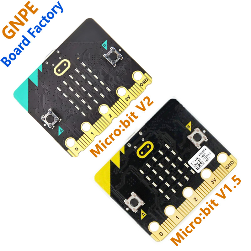 BBC micro:bit V1.5 /V2主板 全新二代主板 支持Mind+图形化编程