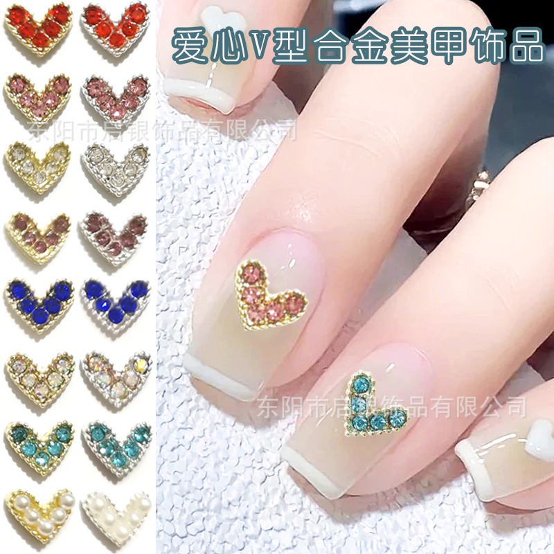fresh nail decoration