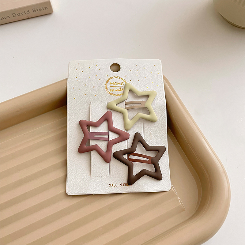 Lindo leche marrón pato clip frente hembra flequillo horquilla accesorios de pelo BB clip horquilla pequeño clip tocado