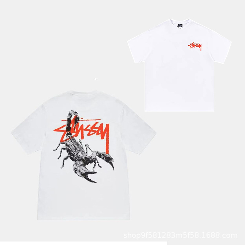 STU 25SS 新品 STU 高品質純綿 男女同型半袖Tシャツ トレンドブランド服|undefined