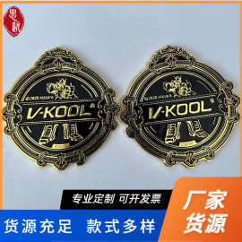 威固金属圆标变形金刚金标志属威固立体车贴威固标志贴威固金属贴