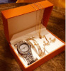 Fashionable swiss watch, set, gift box, steel belt, dial, bracelet, jewelry, small dial