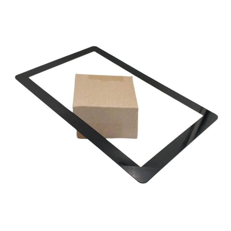 8mm超白丝印玻璃 钢化玻璃面板 显示器超白玻璃厂