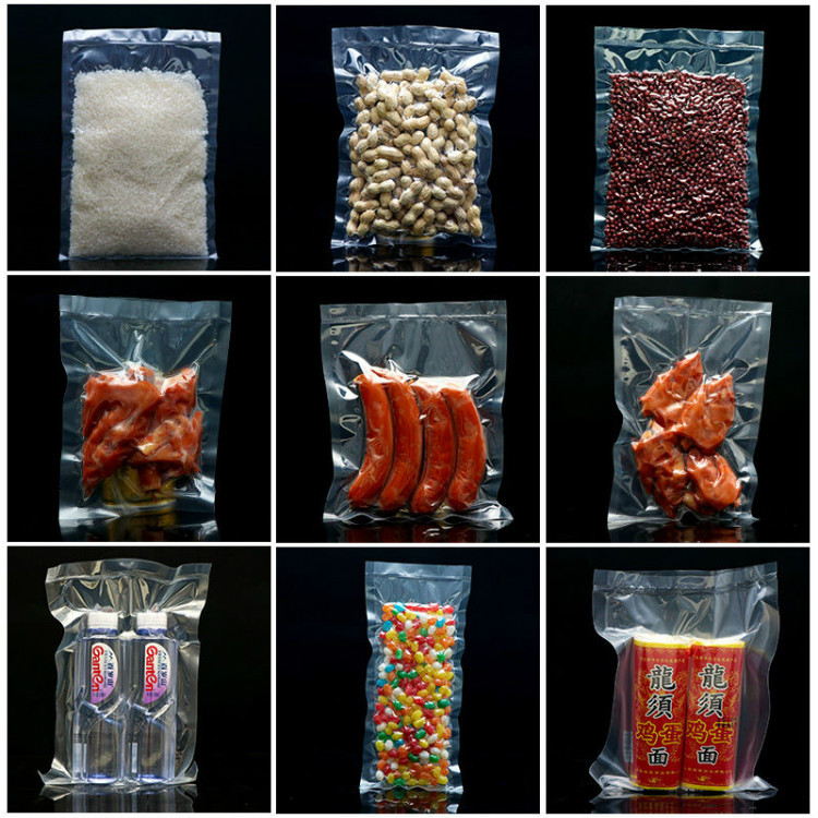 三边封真空袋 尼龙加厚大号抽真空复合袋 透明保鲜耐高温蒸煮袋