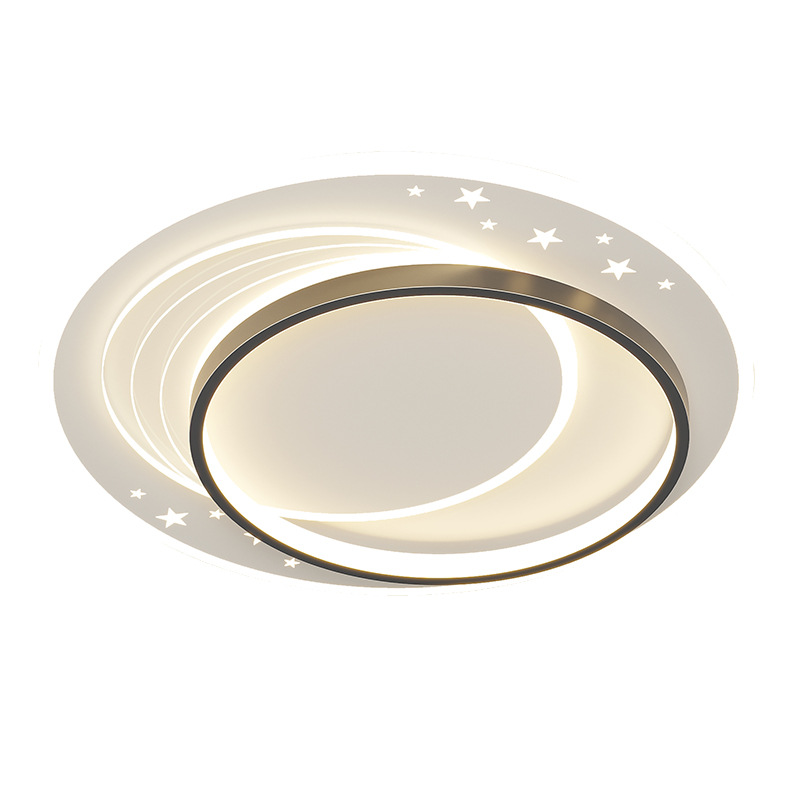 [Seleccionado cuidadosamente] Lámpara de sala de estar Lámpara de dormitorio LED moderna y simple, lámpara de techo para el hogar atmosférica, lámpara Zhongshan 448