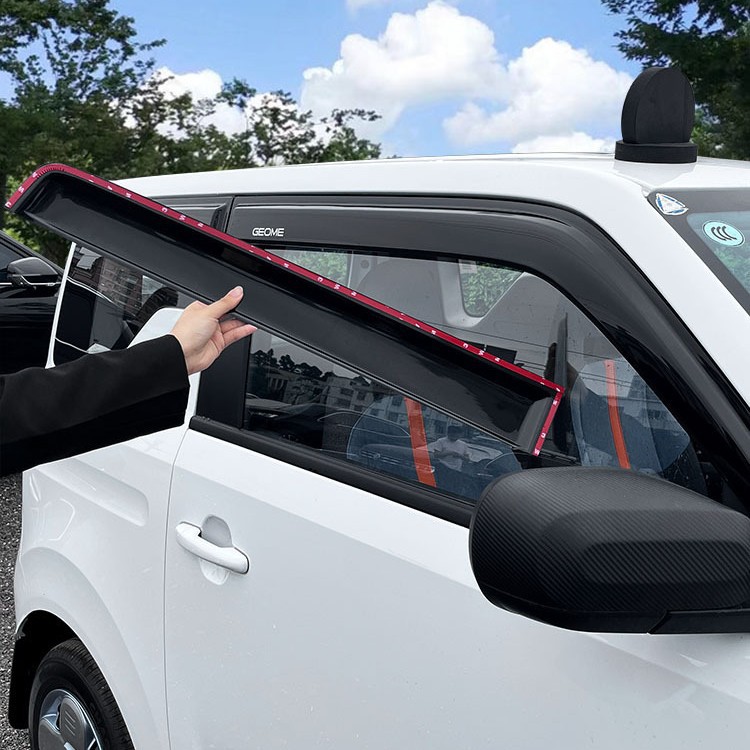Umbrella, small modified rear view mirror with accessories, panda