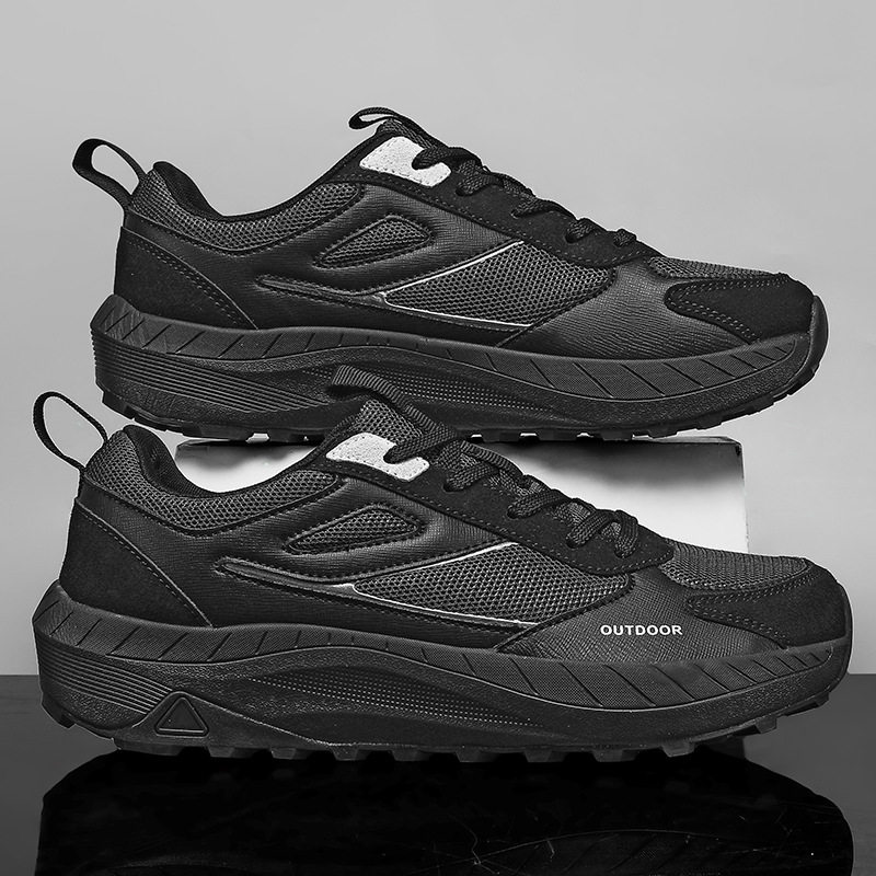 Giày thể thao nam cỡ lớn form rộng 4E đế dày nhẹ, giày sneaker cổ thấp thoáng khí — K 806m màu, K806 màu đen, K806 xanh quân đội