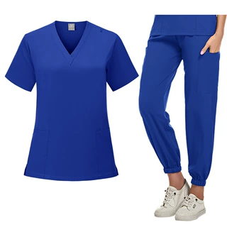 TikTok刷手服洗手衣 医护服医生工作服 医用服装护士服可印logo