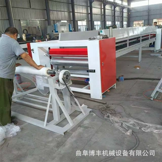定制聚酯胎基布浸胶烘干机 玻纤布刮刀涂层机 帘子布水性胶涂布机