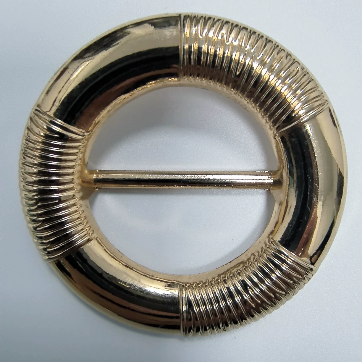 Японская пряжка круглая светло-золотая пряжка завод спот кожаная обувь застежка аксессуары