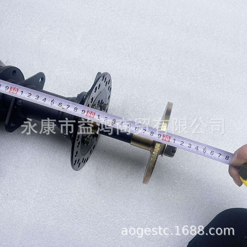Modified Electric Foot Brake Four-Wheel Go-Kart Atv Differential Rear Axle 48V/60V Motor Black Half Shaft Rear Axle