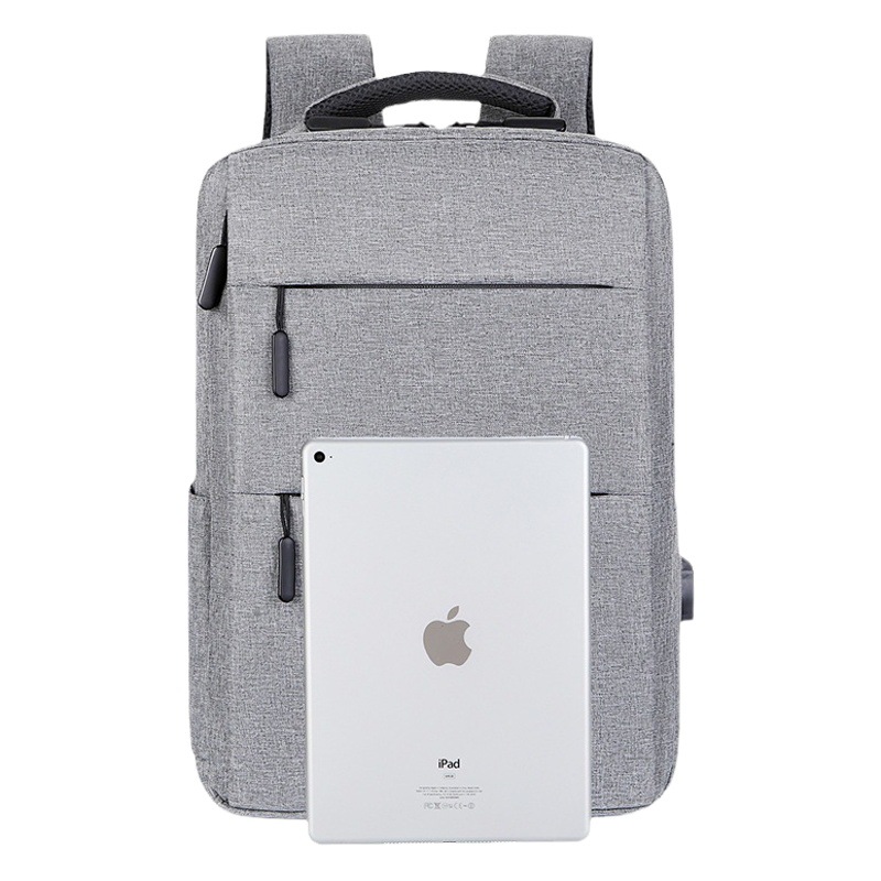 Cross-Border Supply Large-Capacity Backpack for Men, High-End USB Charging, Multi-Functional Computer Bag, Business Casual Backpack