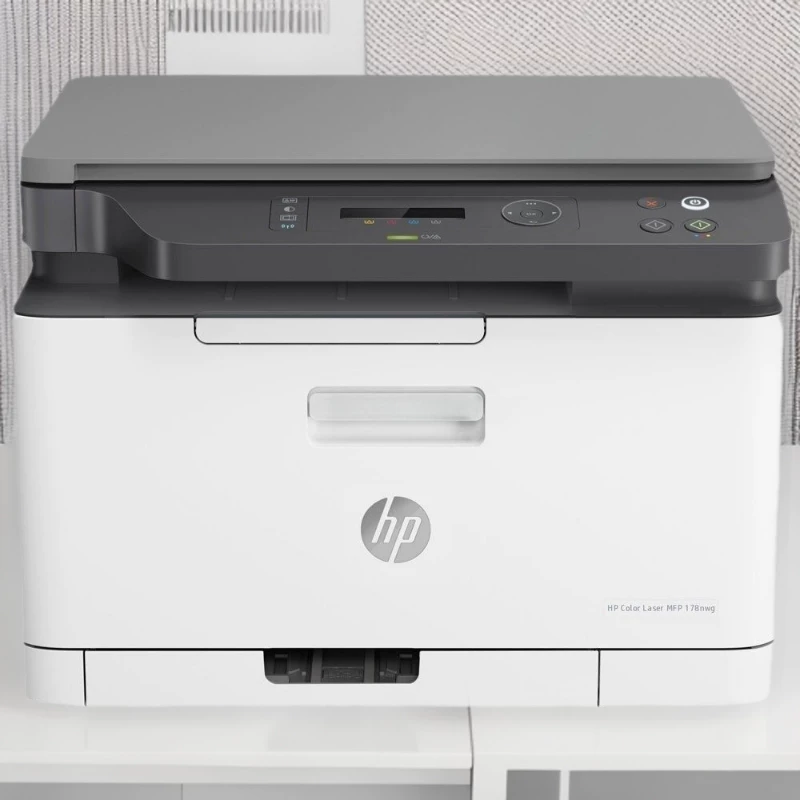 Национальный банк hp178nw/179fnw сканирующий беспроводной принтер с проводным подключением, A4 цветной лазерный принтер для офиса и дома, многофункциональное устройство