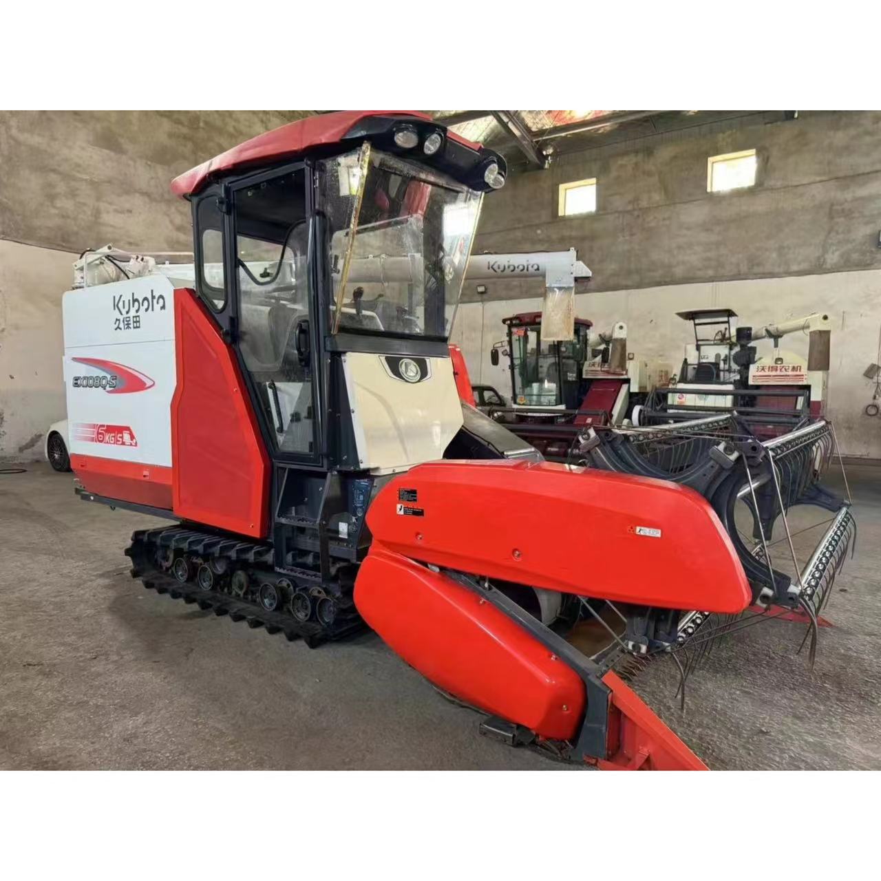 二手2022年沃得旗舰增强版履带式谷物联合收割机