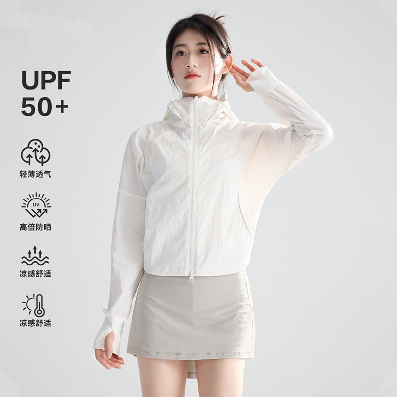【Supermodel Ice Skin】Outdoor Mountain Style Short Sun Protection Jacket for Women 2026 New Summer Uv Protection for Petite Sizes