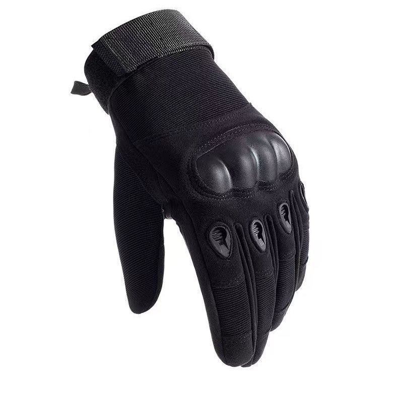 Guantes tácticos protector de mano largo de los hombres lecciones anti-corte antideslizante resistente al desgaste transpirable equitación guantes de escalada