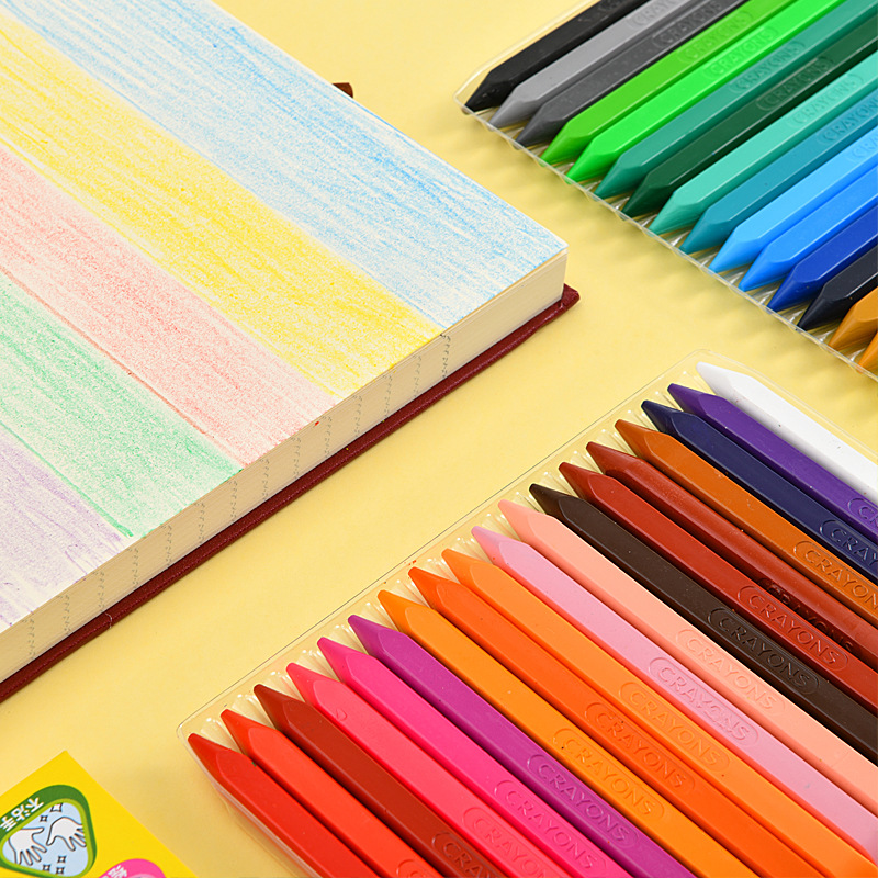 Lakai 36 colores sin Crayon sucio, Crayon de pintura infantil no es fácil de romper, se puede lavar con agua, jardín de infantes, dibujos, pinceles al por mayor