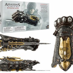 スポット工場直売刺客信条6フクロウ雄コスプレ1:1腕カバーセット袖矢袖剣ケース