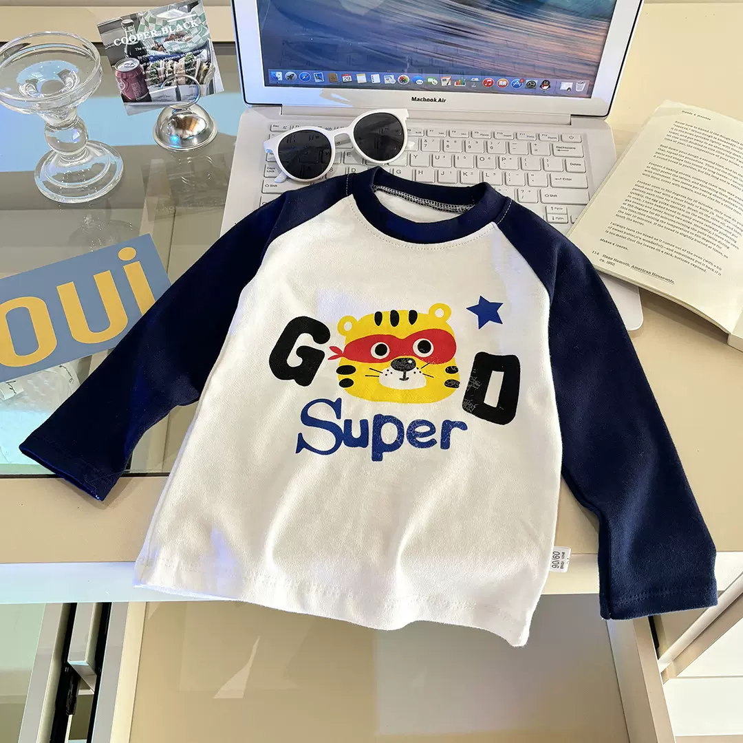 2025韩版童装批发男女童秋装长袖T恤 儿童打底衫孩子衣服一件代销