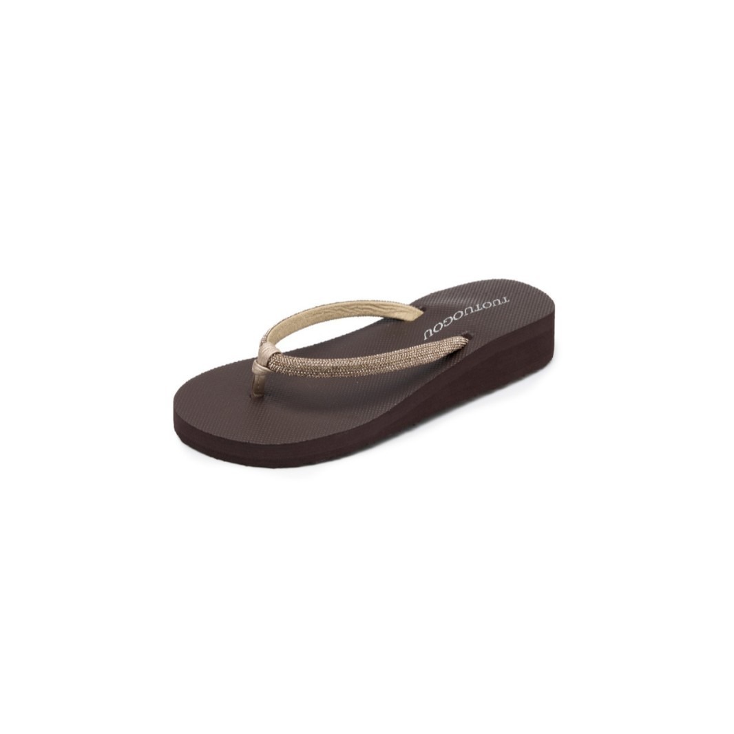 Nieuwe strandsandalen voor dames 2026, hoogwaardige zomerse casual outdoor sandalen, EVA-slippers met dikke zool en sleehak en strass-steentjes._voghion.com