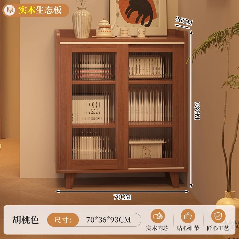 Aparador de Cocina y Comedor en Madera Ecológica con Puertas y Cajones para Sala de Estar image 17