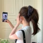 波点盘发复古夹子抓夹