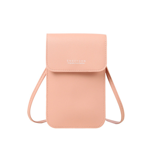  new touch screen mobile phone bag women's crossbody bag multi-functional cross-border Korean version vertical mobile phone bag small shoulder bag