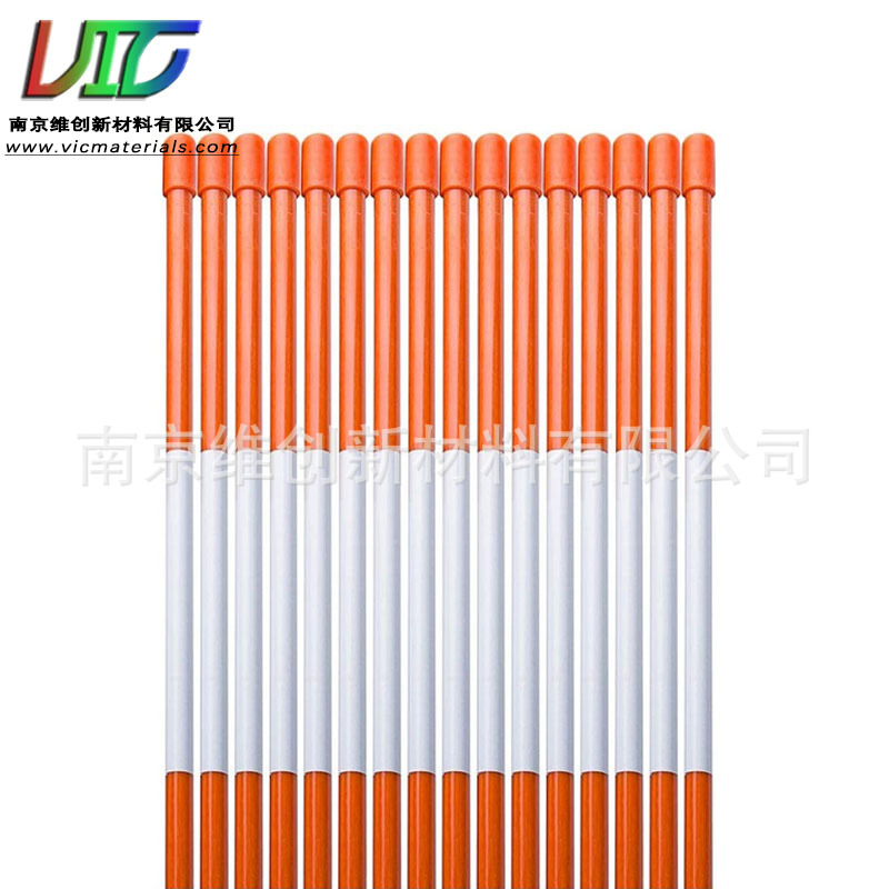 玻璃纤维道路标记杆 玻璃纤维道路标识杆 反光标识杆 雪地路标杆