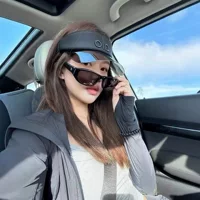 Alo пустой цилиндр, летняя новая жесткая шляпа от солнца, женская спортивная шляпа от солнца на открытом воздухе, с защитой от УФ-лучей, солнцезащитная шляпа