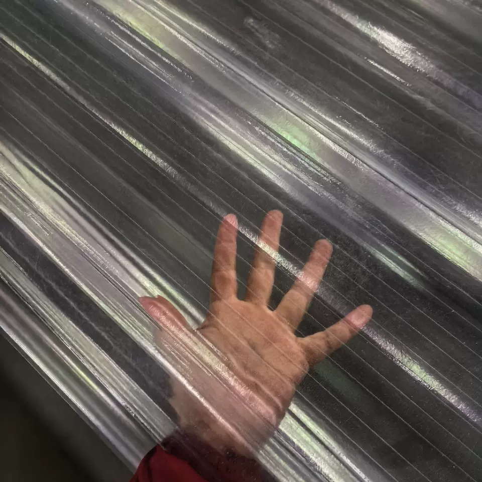 透明采光瓦厂房顶棚阳光棚波浪瓦阳光板采光板防紫外线 厂家直发