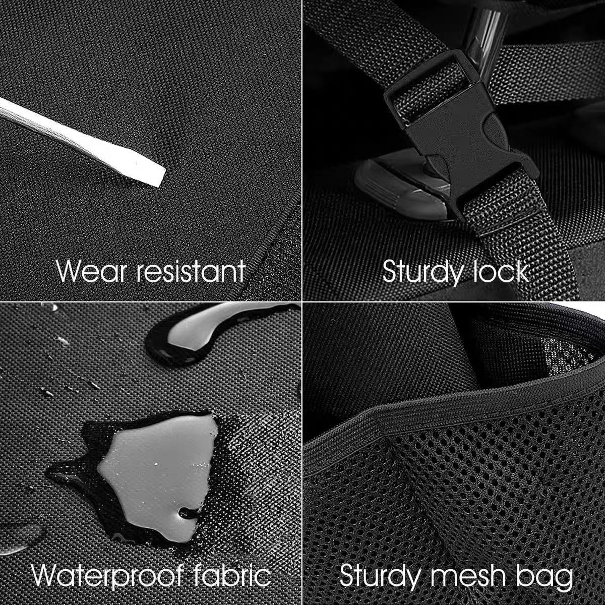 Cross-Border Suv Storage Bag Car Trunk Organizer Hanging Oxford Cloth Car Backseat Miscellaneous Items