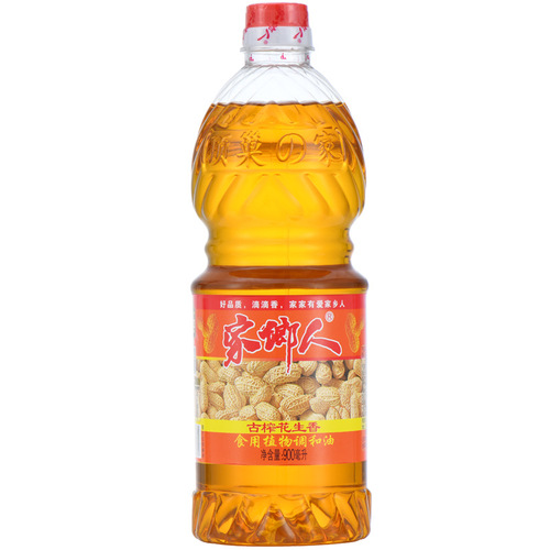 Hometown 900ML strong-flavor peanut grain and oil manufacturer direct sales wholesale edible oil vegetable oil peanut oil blended oil