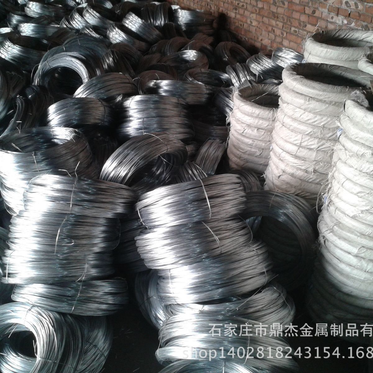 镀锌丝 电镀锌铁丝 源头现货钢丝鼎杰金属