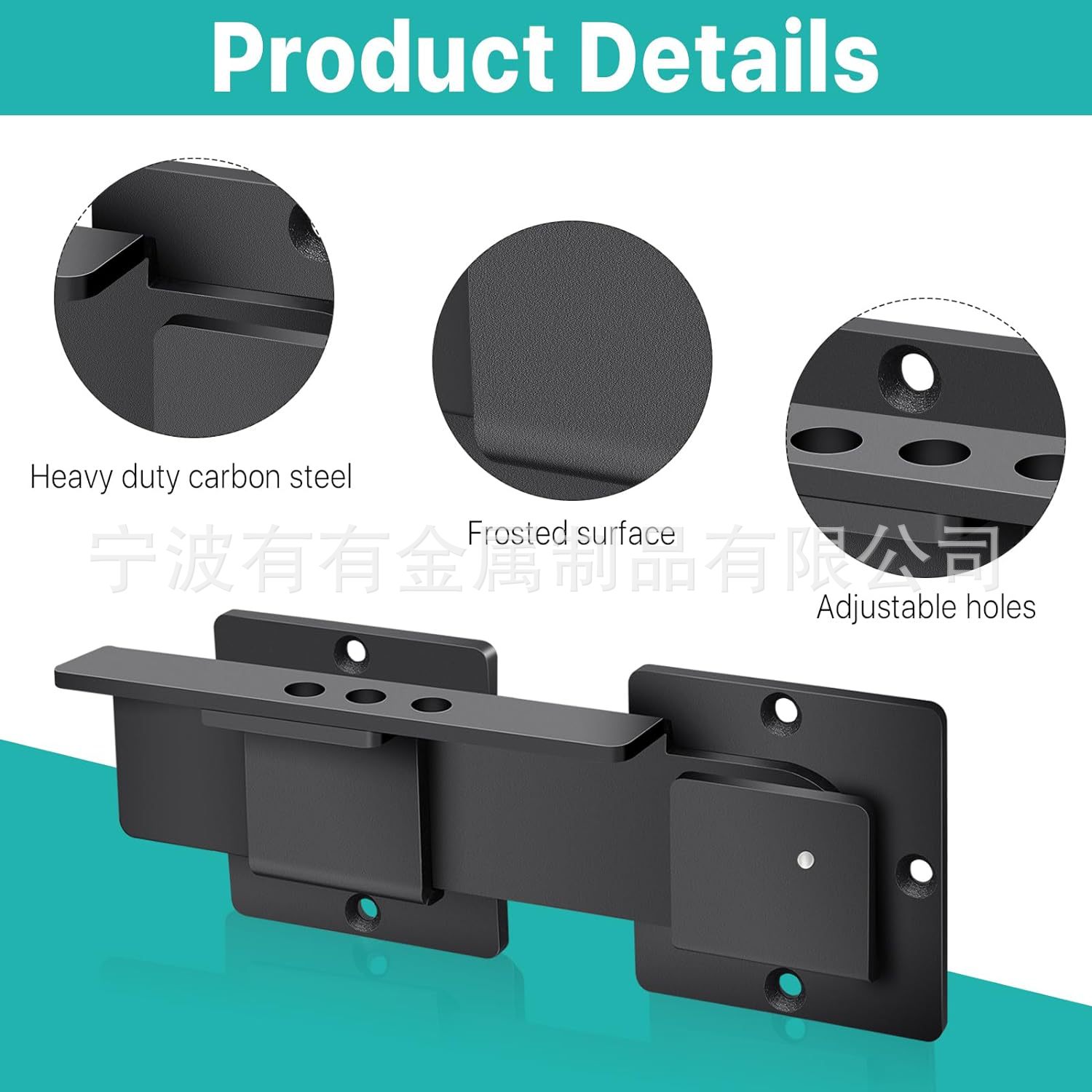 Comercio electrónico al por mayor 9 "pernos de alta resistencia, pernos de puerta de hierro, ranuras para tarjetas, pernos de puerta, pernos de puerta, pernos de puerta, pernos de puerta, cerraduras de puerta de madera