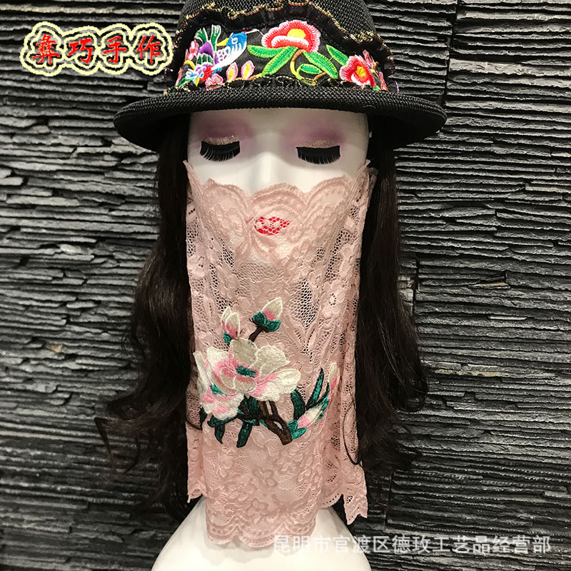 Summer ethnic light and thin breathable veil