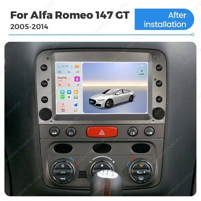 147 Gt 2005-2014 Alfa: DVD Navigation