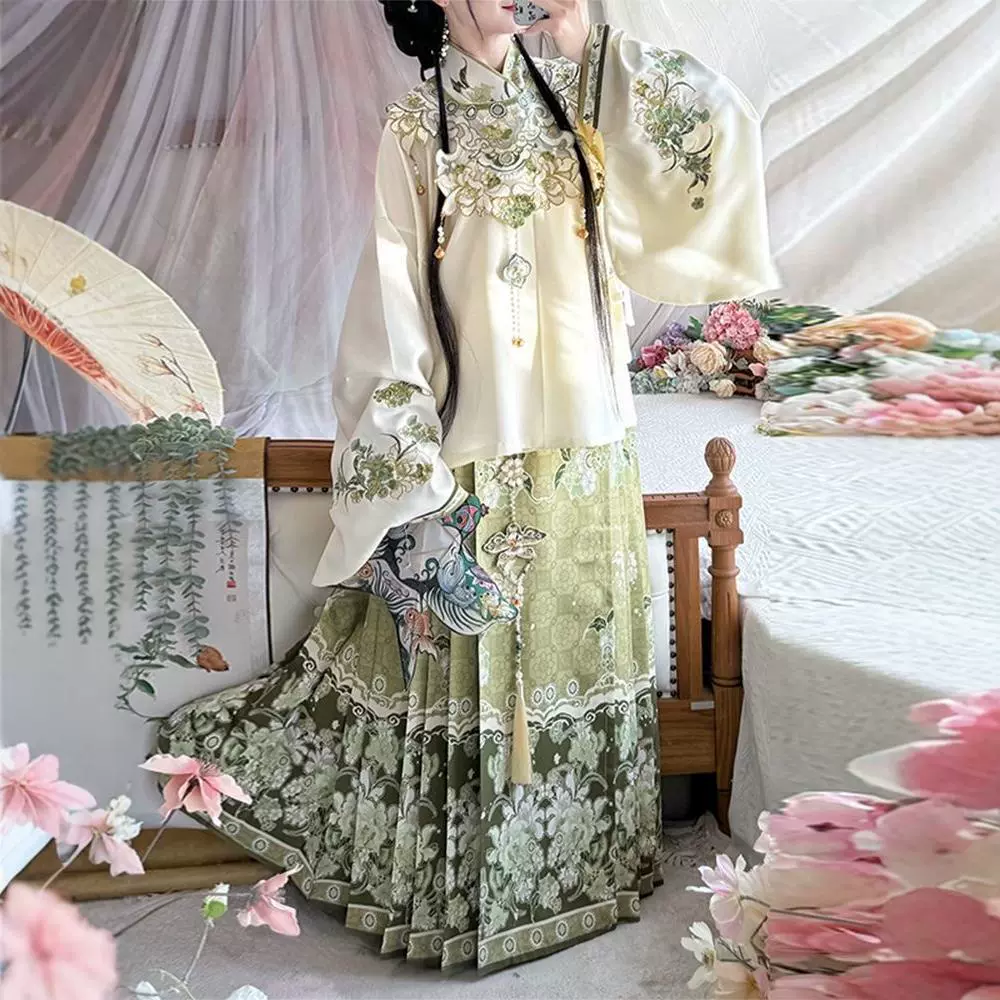 Begonia новый продукт Hanfu женский осенний облачный маска
