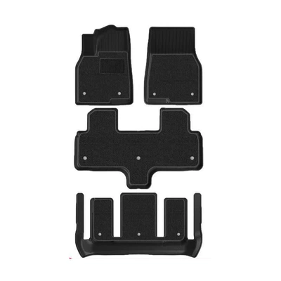 car, including front and rear trunk mats – Modelə uyğun ayaqaltı - yl-standard-floor-mat-minis-blanket-eight-piece-set