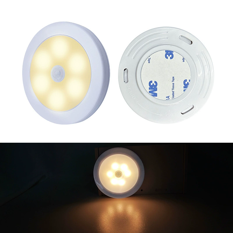 LED-ночник с физиологическим индукционным эффектом для спальни, электромагнитные светильники для гардероба, датчик движения