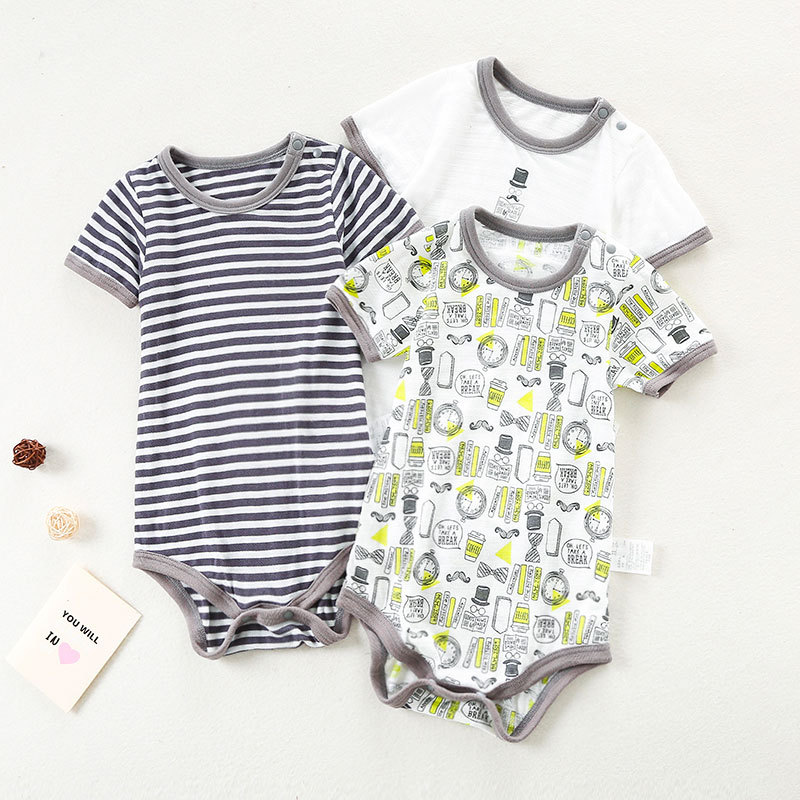 Bodysuit, with short sleeve
