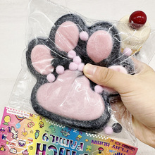 猫の爪のつまみの楽しみの卸売りの減圧のおもちゃの大きいサイズのシリカゲルの猫の爪のつまみの楽しみの泥の感の高い顔の値の解凍の神器|undefined