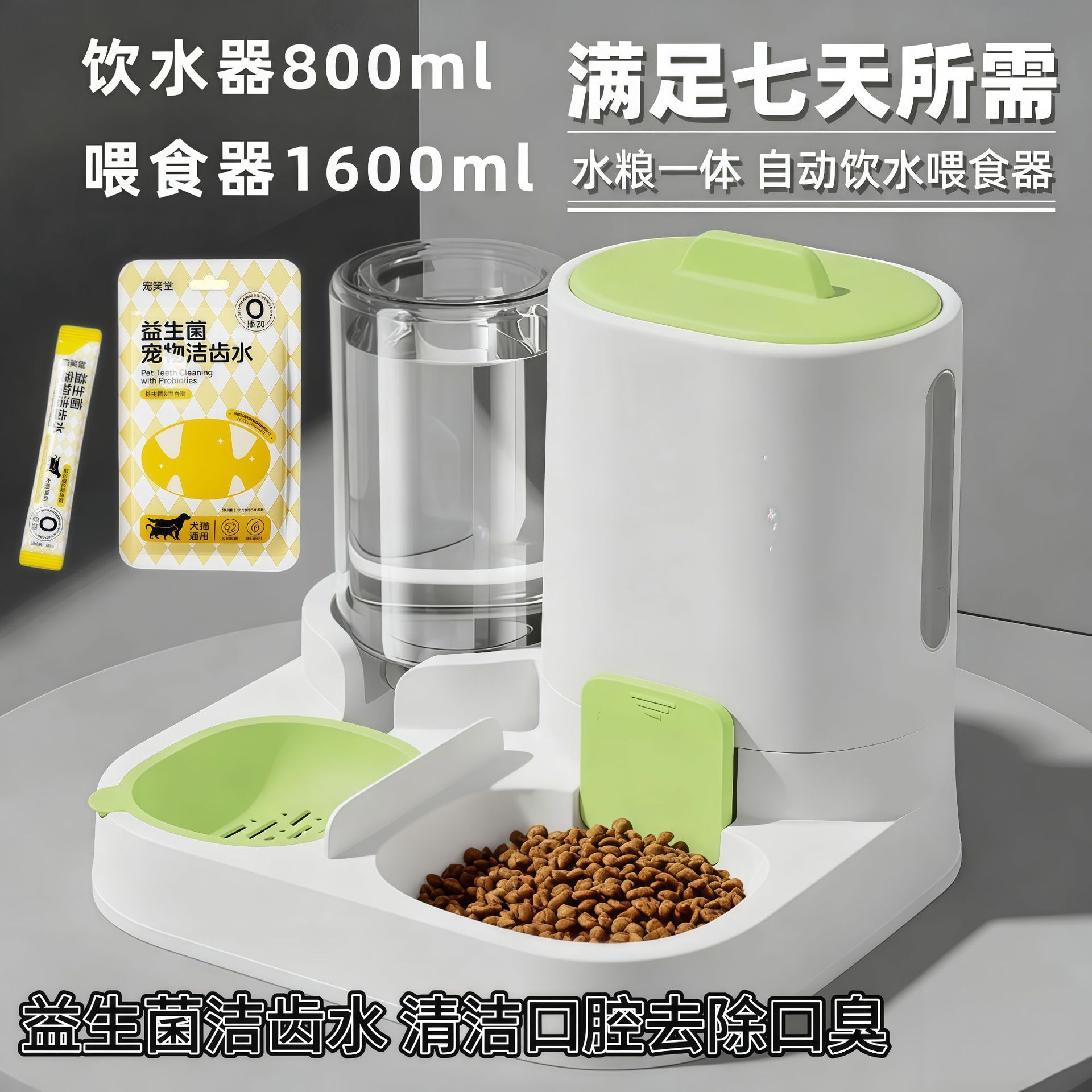 녹색 + 100ml 치아 세정제