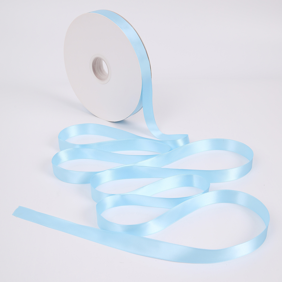 100 yardas de cinta de poliéster de doble cara cifrado cinta de color puro regalo de paquete de flores flores flores