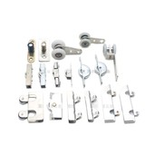 Заземляющее стеклянное стеклянное колесо Маленькое шкив Большое двойное боковое колесо имеет мешок для ямы.