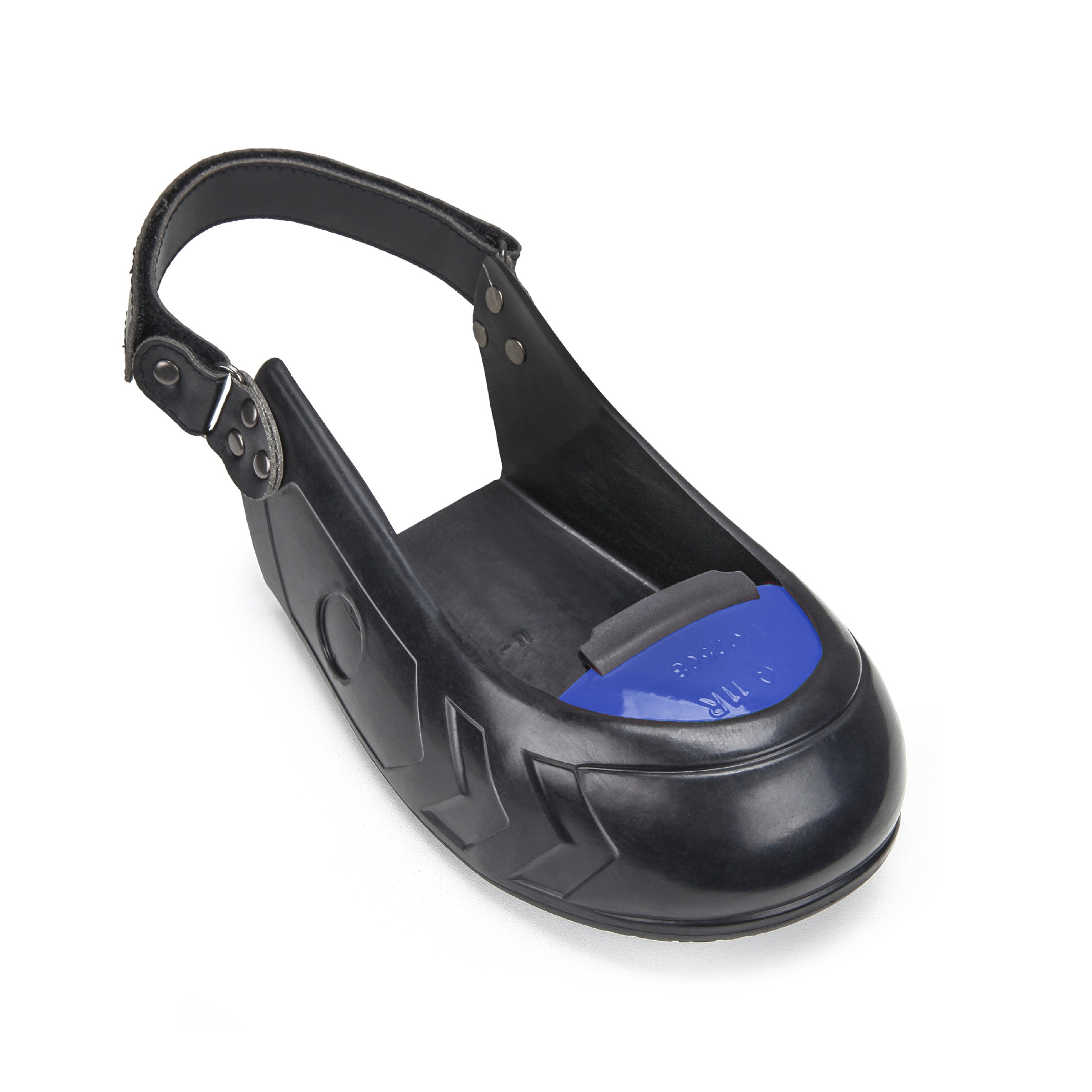 Zapatos de visitante transfronterizos Cubierta de zapato anti-rotura Cubierta de zapato de seguridad anti-deslizamiento y anti-compresión Cabeza de zapato anti-rotura de aleación de aluminio Suela de goma Anti-impacto